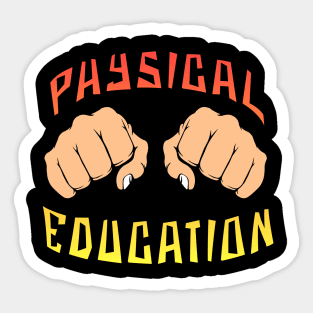 Physical Education Sticker